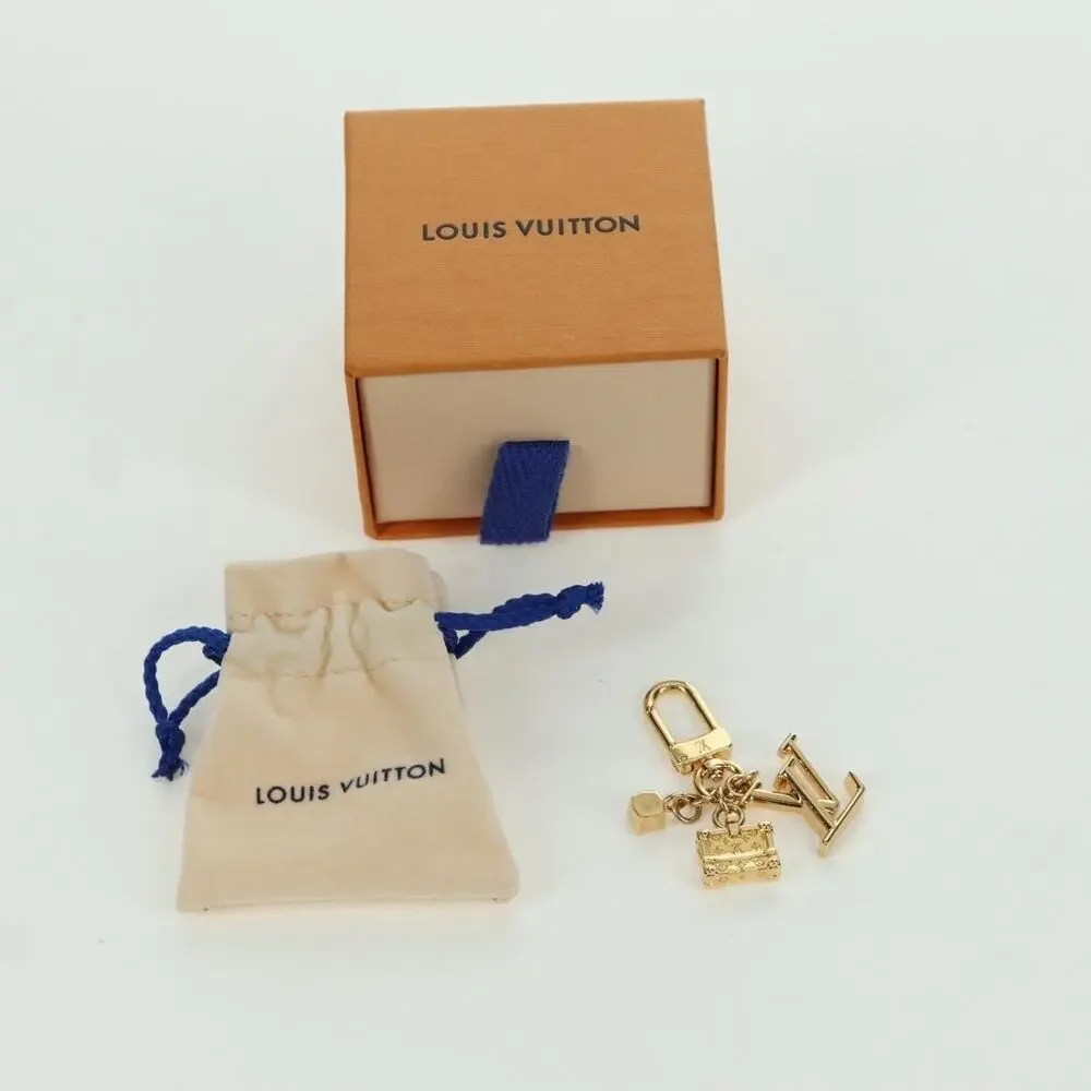 Louis Vuitton Micro Charm Petite Malle Metal Gold